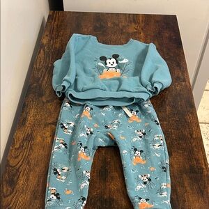 Mickey Mouse Pumpkin Baby Outfit (18-24m)